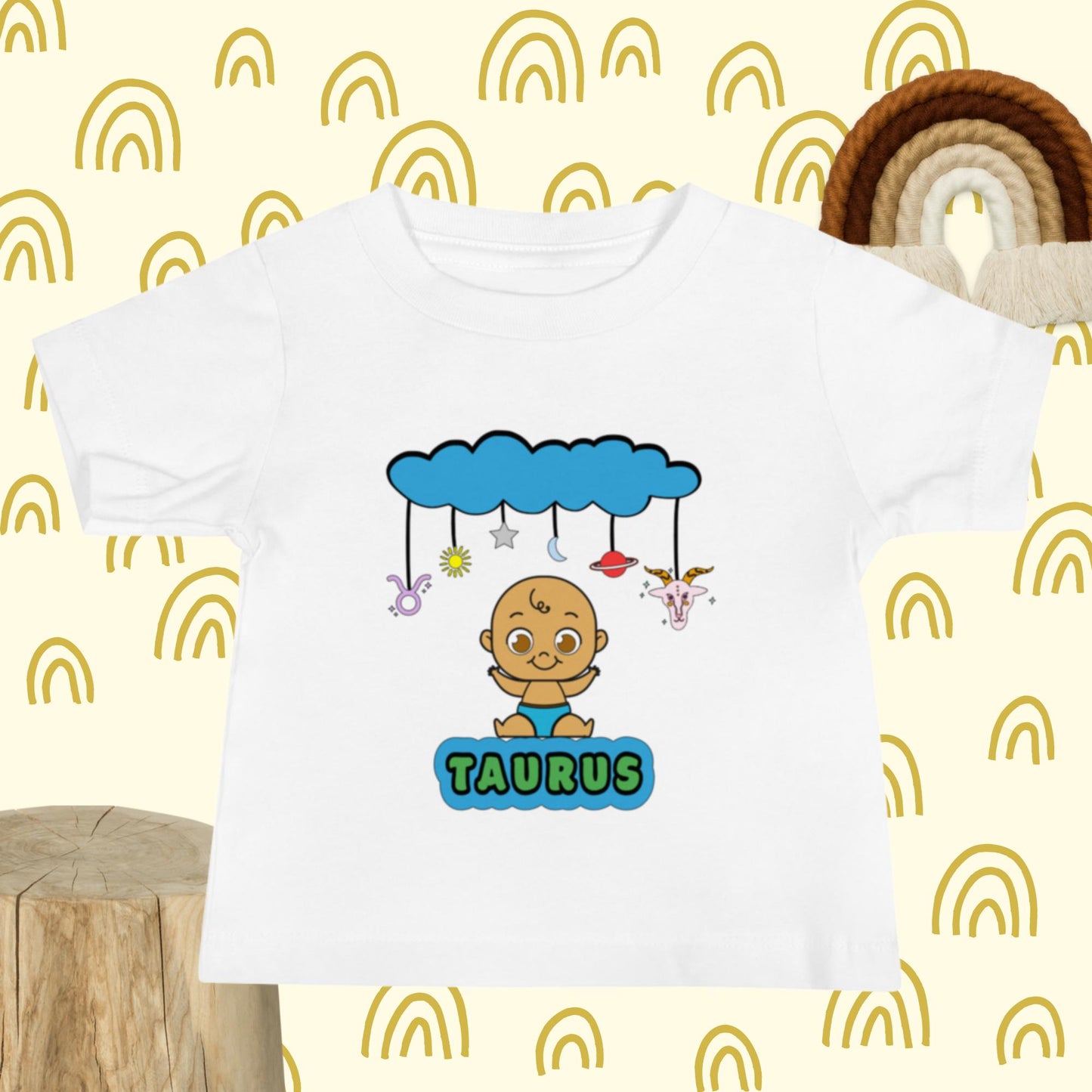 Taurus Toddler Celestial Tee