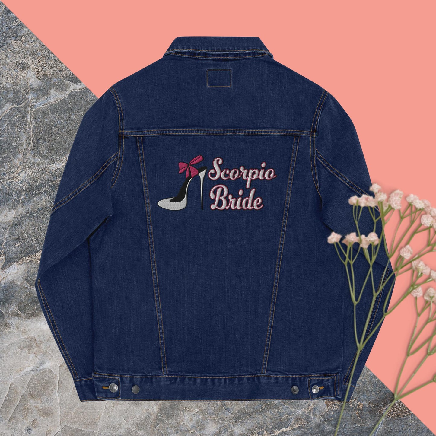 Seductive in Denim: Scorpio Bride Jacket