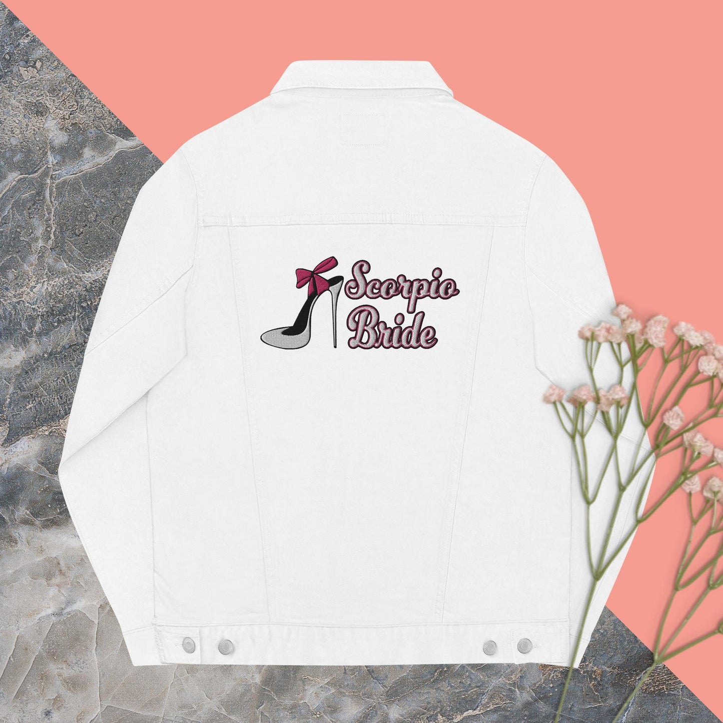 Seductive in Denim: Scorpio Bride Jacket