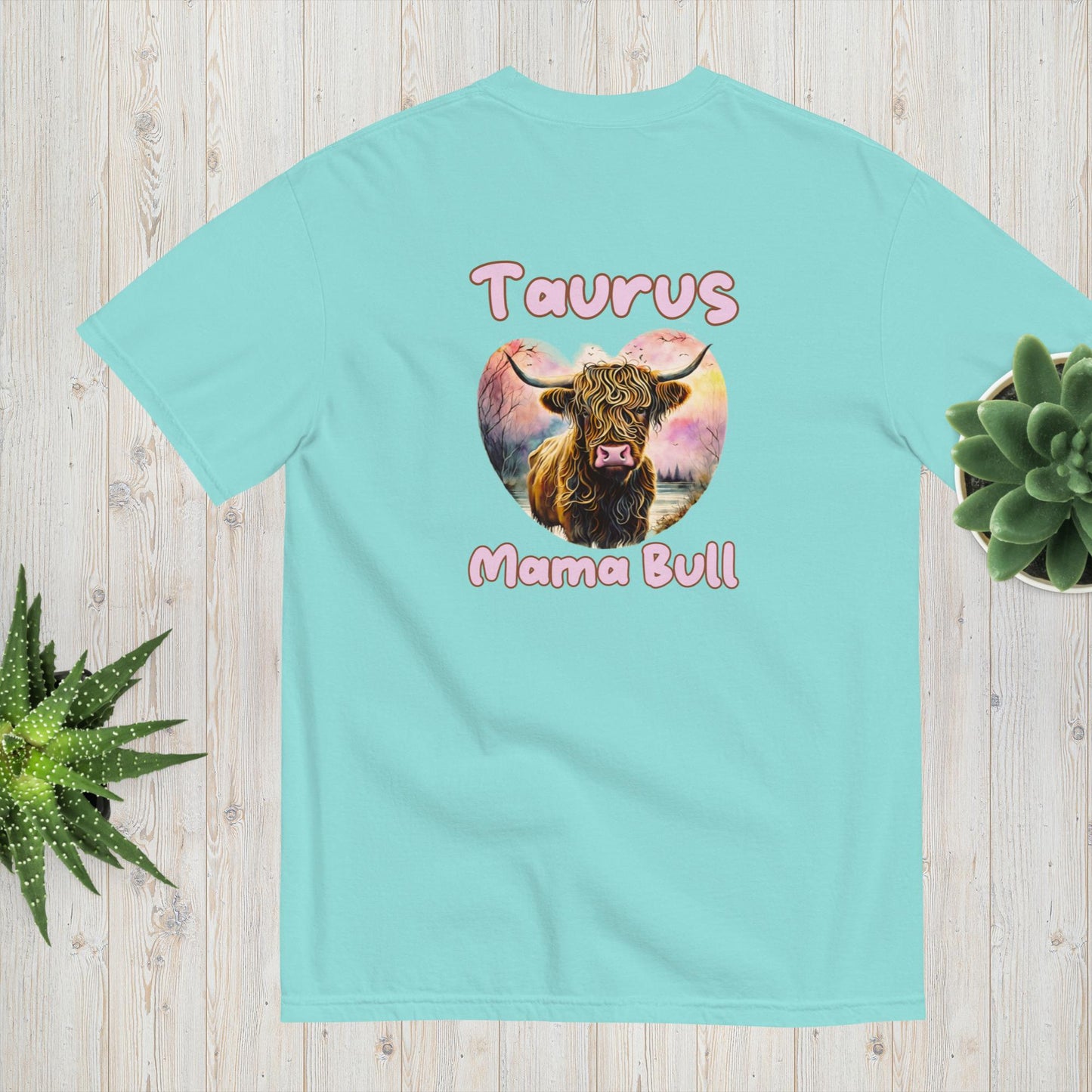 Taurus Mama Bull Retro Tee