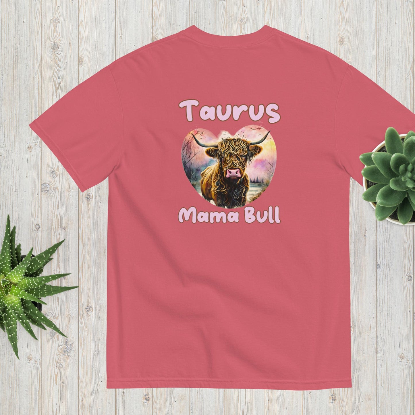 Taurus Mama Bull Retro Tee