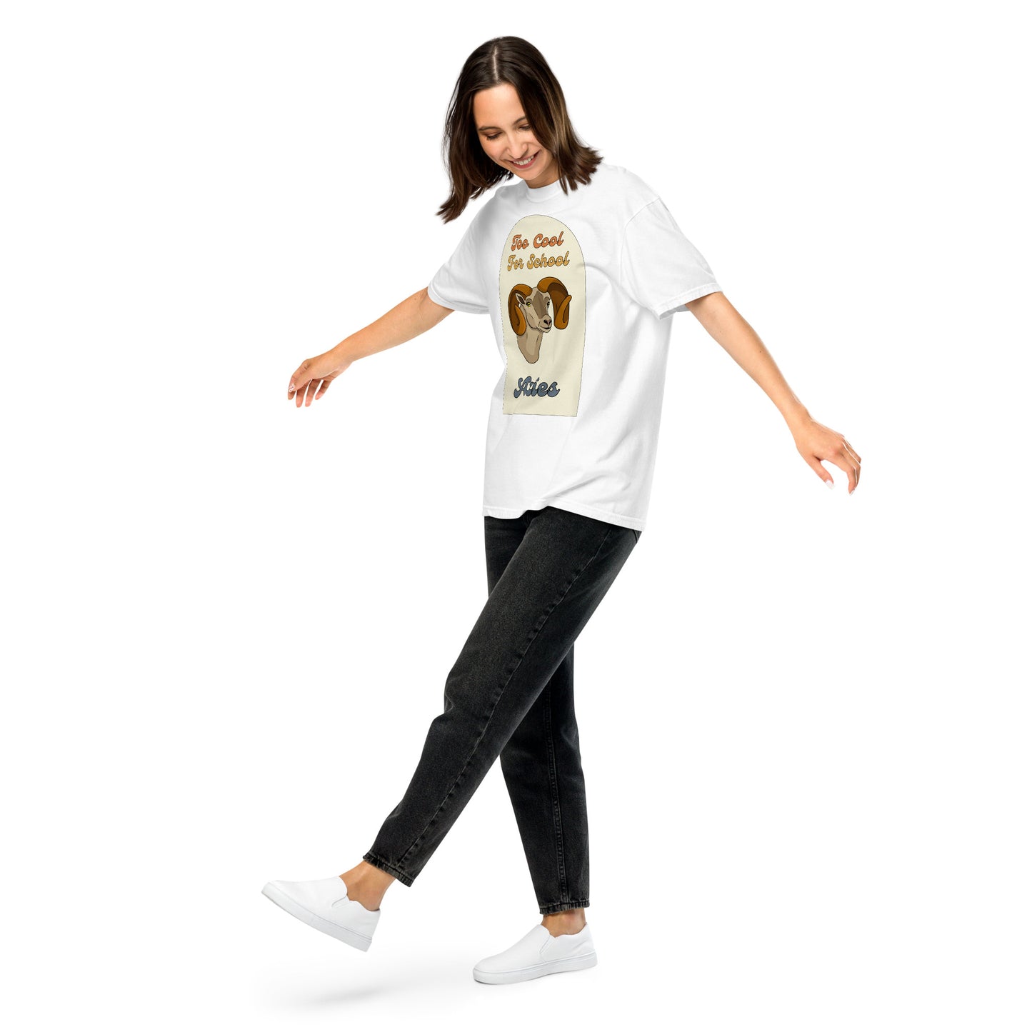 Too Cool Aries Heavyweight Tee