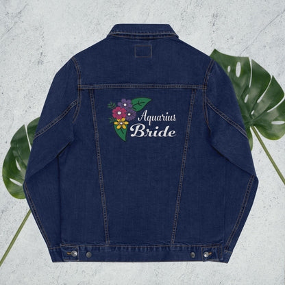 Aquarius Bride Denim: Florals for the Festivities